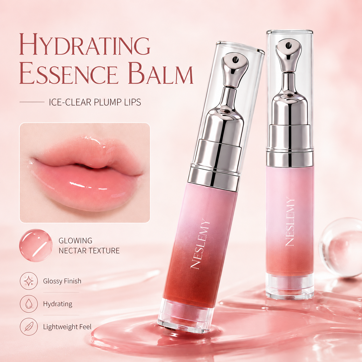 NESLEMY™ Lip Radiance Serum – Brightening Moisture Care