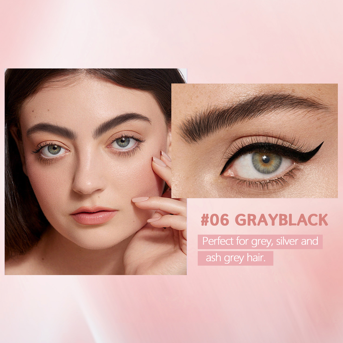 AQA® One Swipe Angled Brow Brush